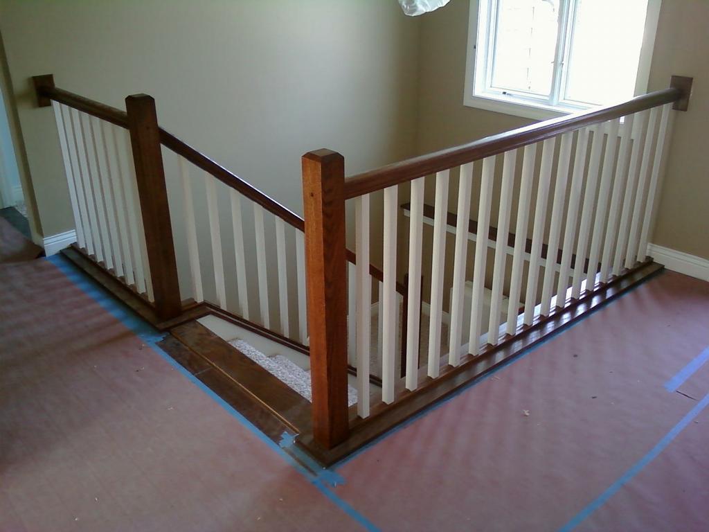 Interior Stair Railing from Vanderhoff Construction in Saint Michael